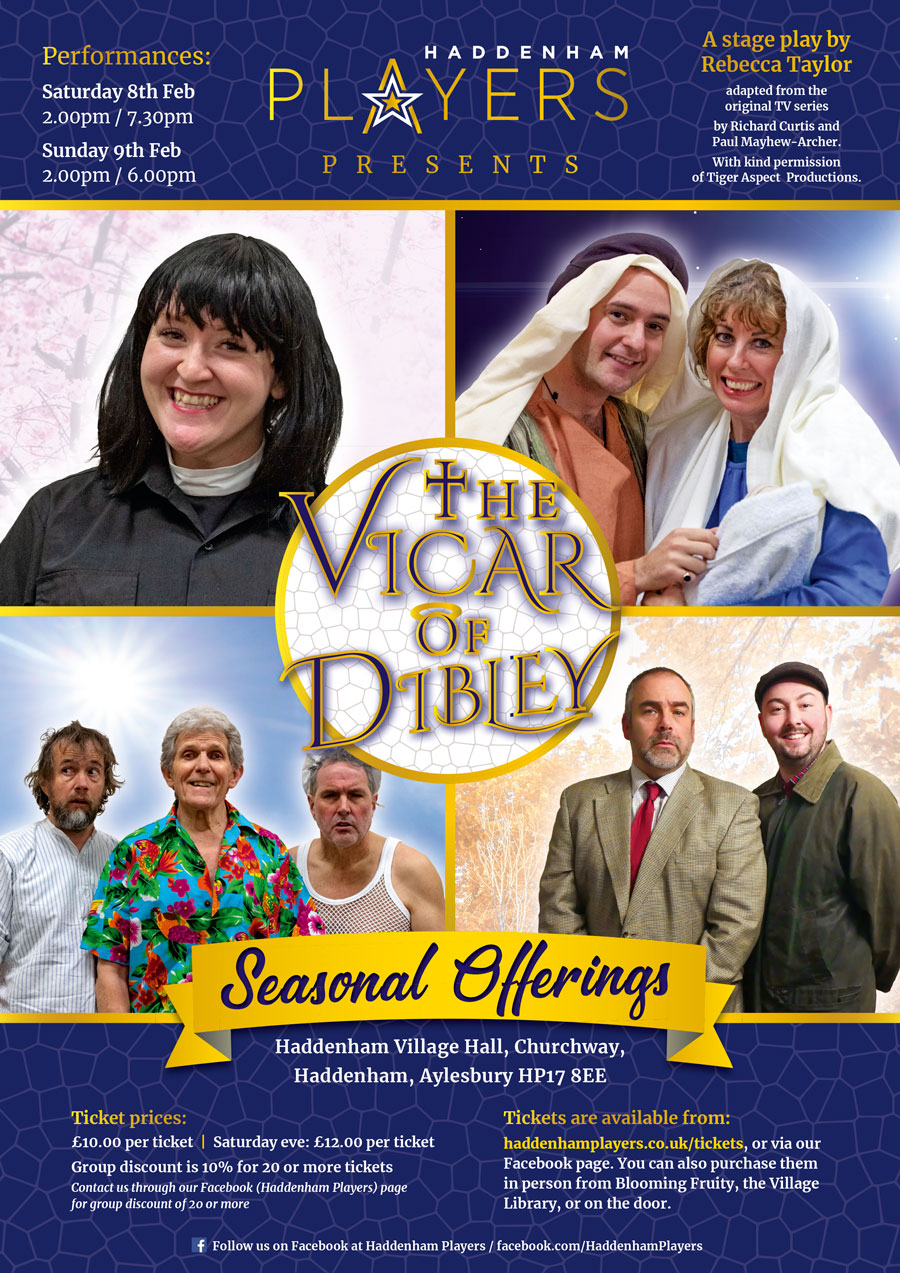 HP Vicar of Dibley poster